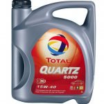 Total Quartz 5000 15W40 Oil in Sri Lanka 4L
